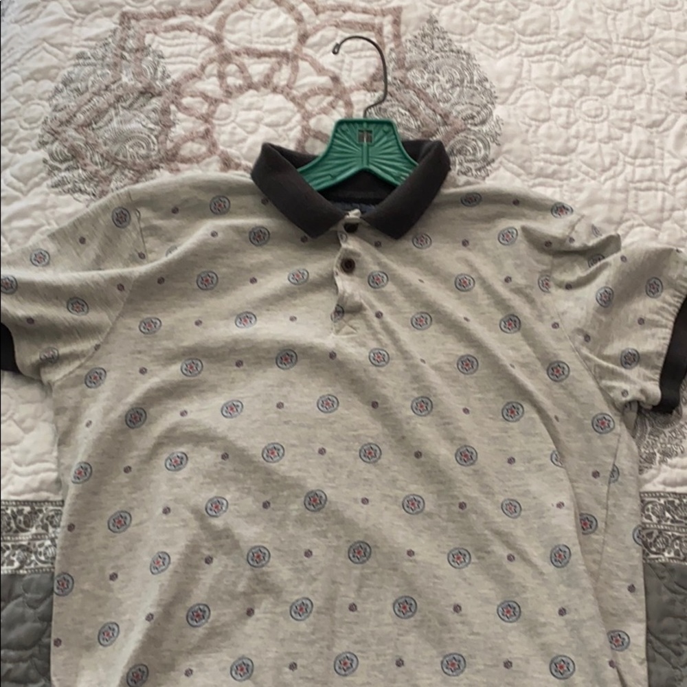 Cotton On white design polo shirt